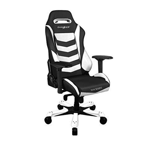DXRacer Iron Series Gaming Chair - Black/White - كرسي